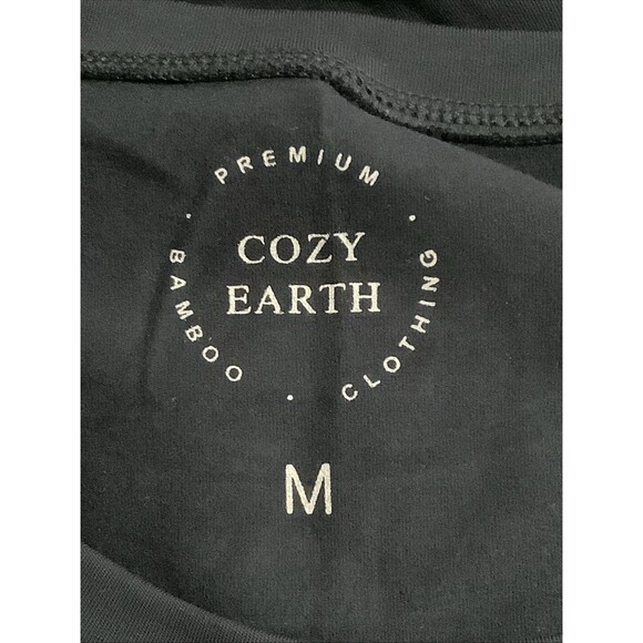 Cozy Earth Premium Bamboo Navy Blue Pullover Shirt Women's Medium NWOT - Picture 3 of 7